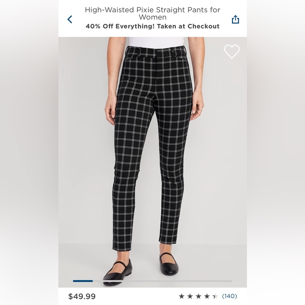 Old Navy Pixie Pants — Size 10
